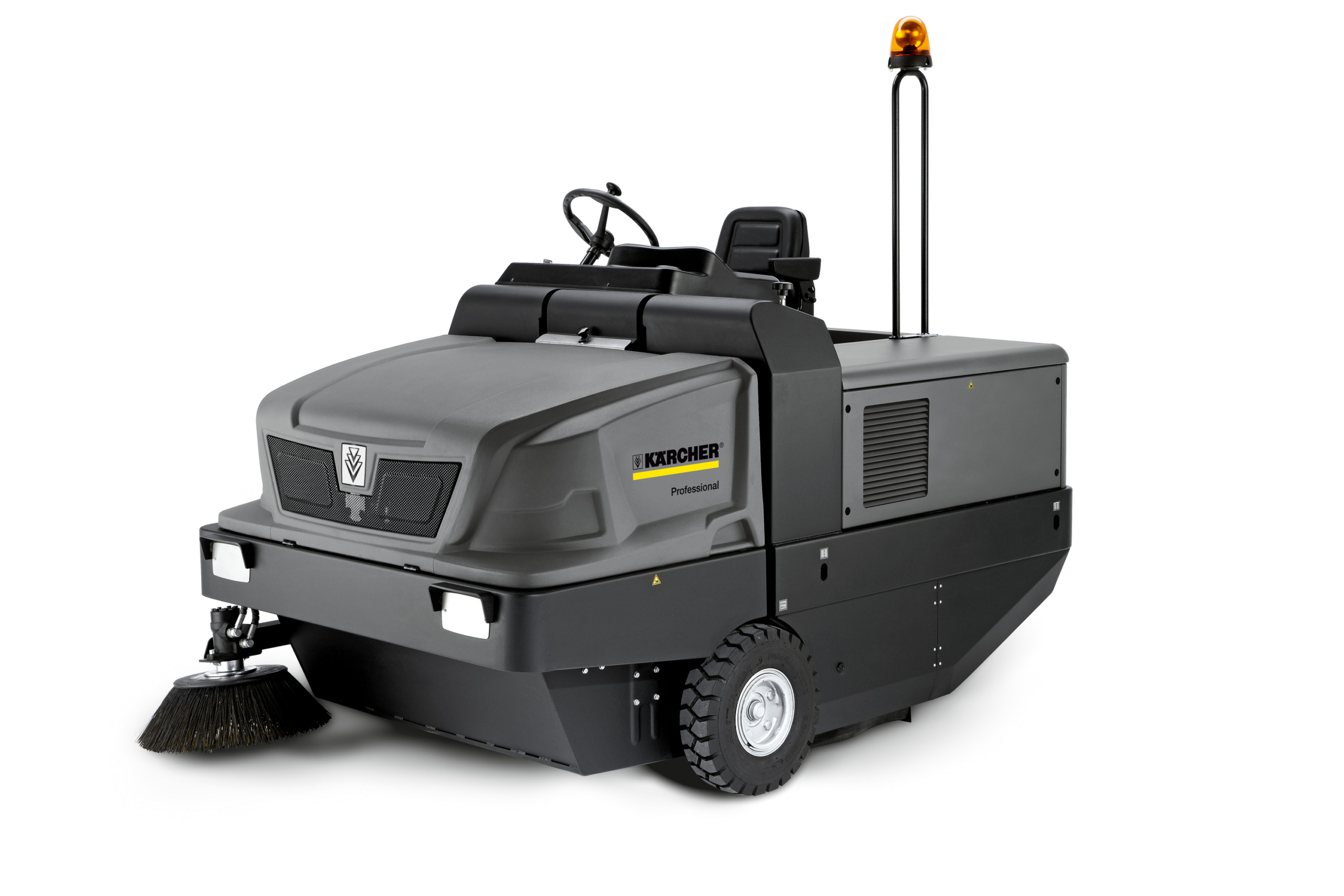 Das Bild zeigt das Produkt Kärcher Kehrsaugmaschine KM 150/500 R Bp Pack.