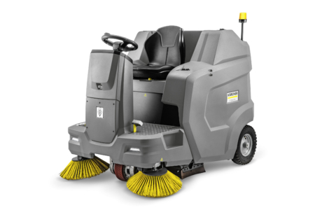 Das Bild zeigt das Produkt Kärcher Aufsitz-Kehrsaugmaschinen KM 100/120 R Bp Pack 2SB.