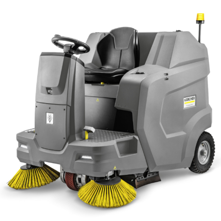 Das Bild zeigt das Produkt Kärcher Aufsitz-Kehrsaugmaschinen KM 100/120 R Bp Pack 2SB.
