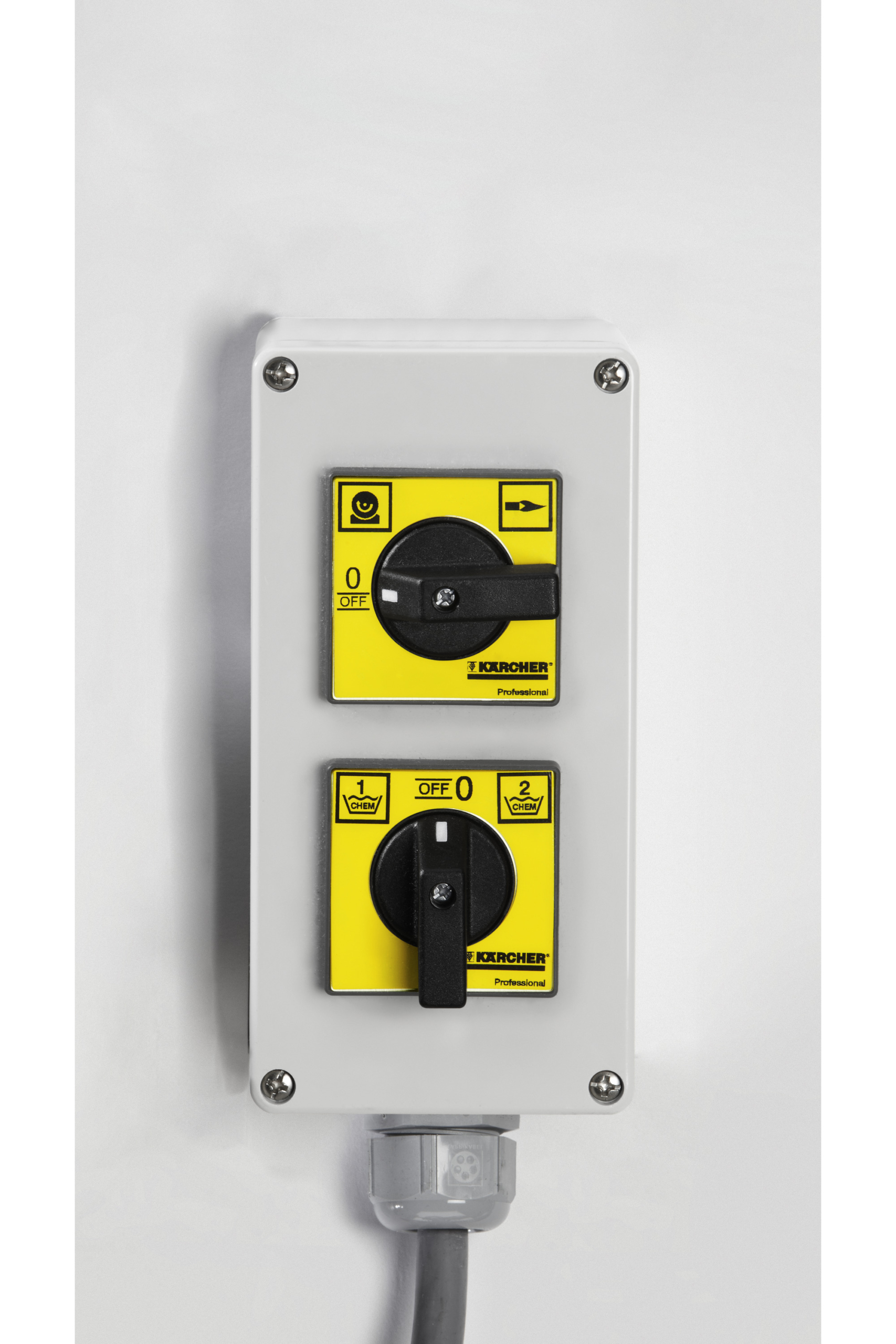 Das Bild zeigt das Produkt Kärcher Fernbedienung I-O, Heiß-Kalt, RM 1-2.