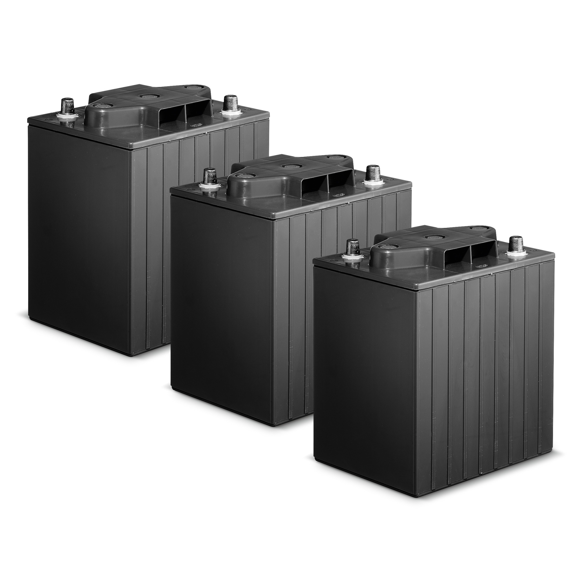 Das Bild zeigt das Produkt Kärcher Batteriesatz Gel 3x 12V/76Ah.