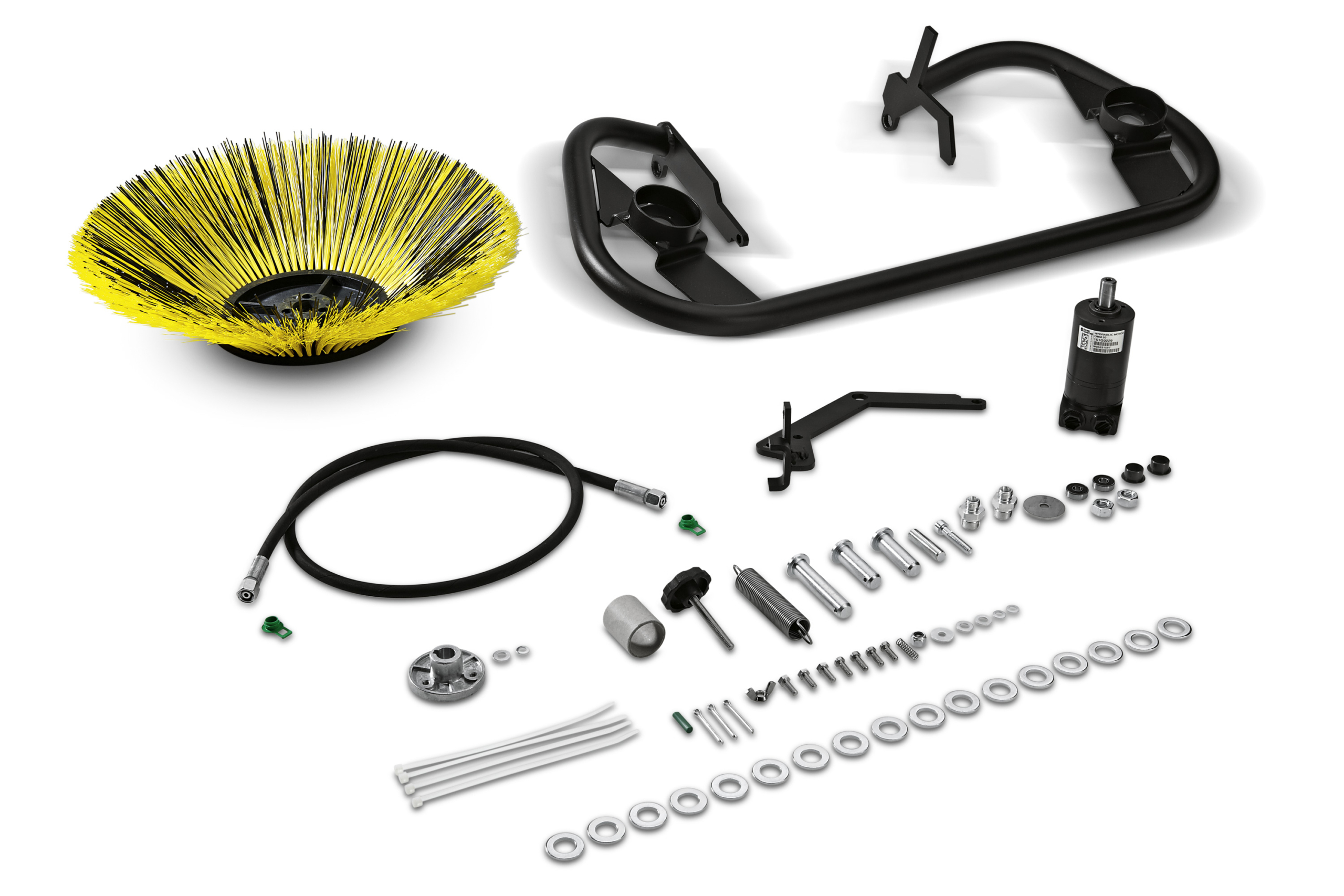 Das Bild zeigt das Produkt Kärcher Seitenbesen, links KM 100/100.