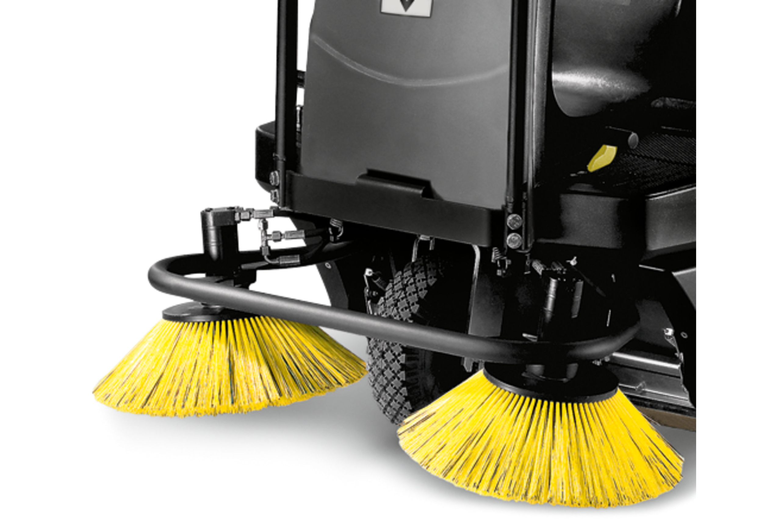 Das Bild zeigt das Produkt Kärcher ABS Seitenbesen links ab W-Nr11858.