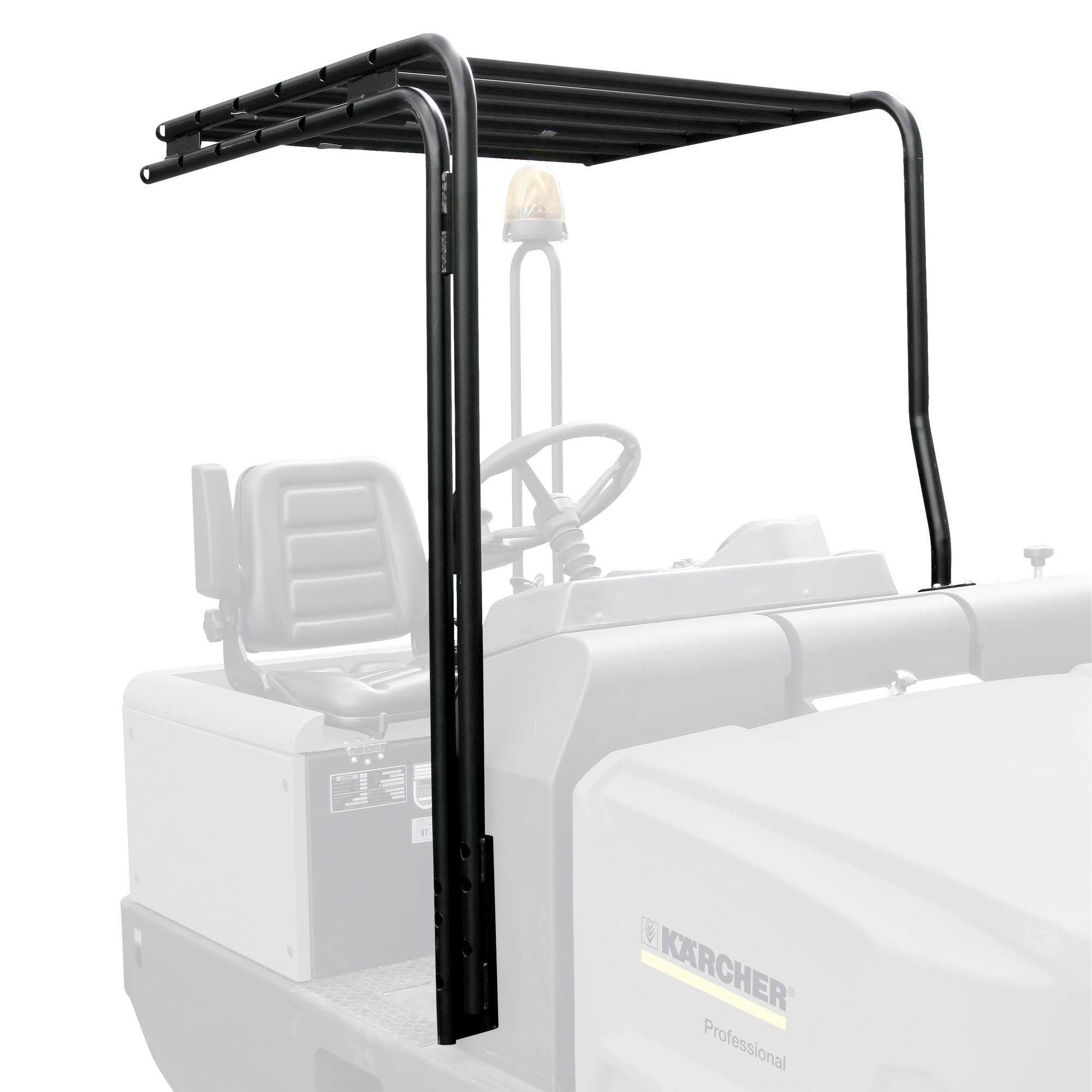 Das Bild zeigt das Produkt Kärcher Schutzdach KM 150 - 170 R.