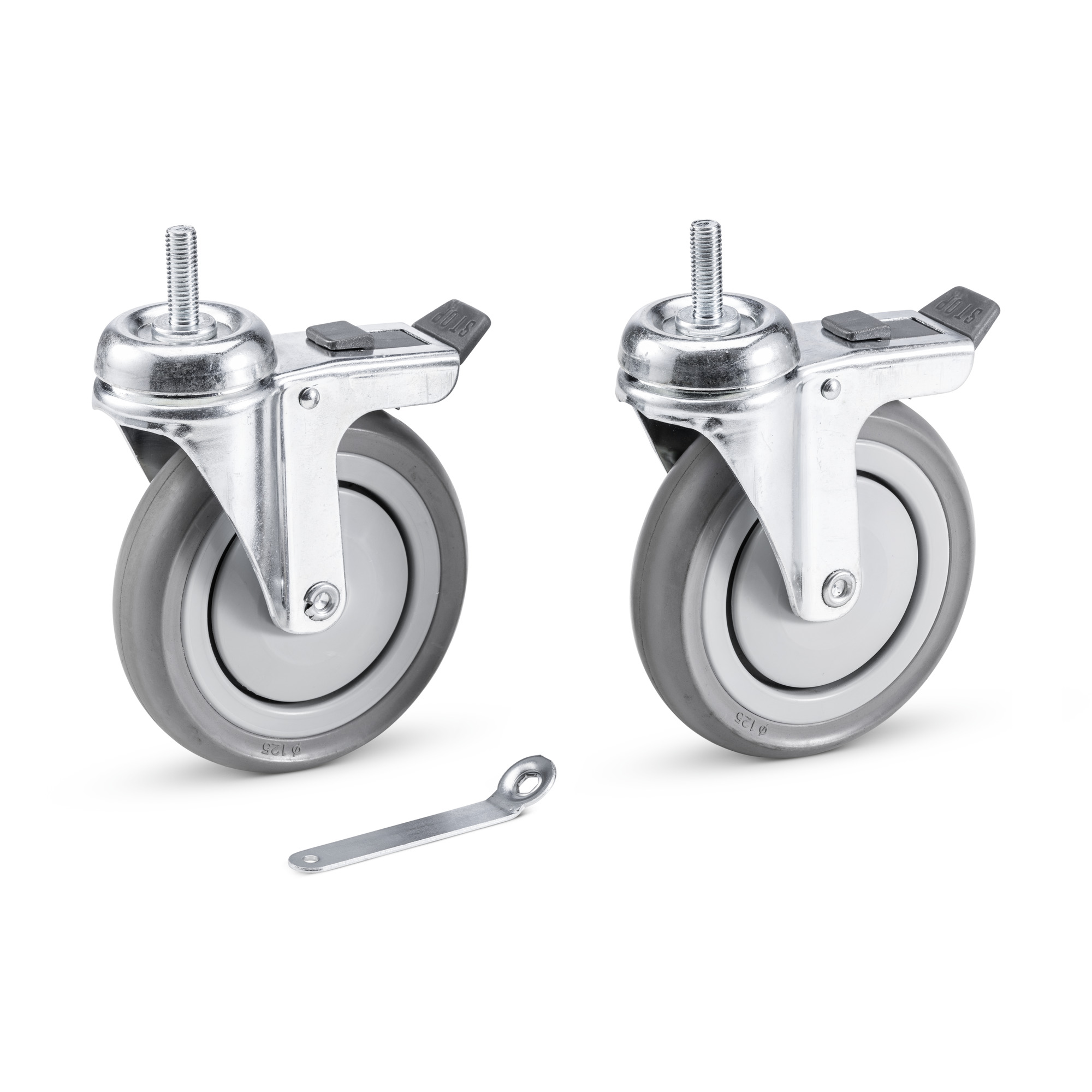 Das Bild zeigt das Produkt Kärcher Lenkrollen mit Bremse Standard.