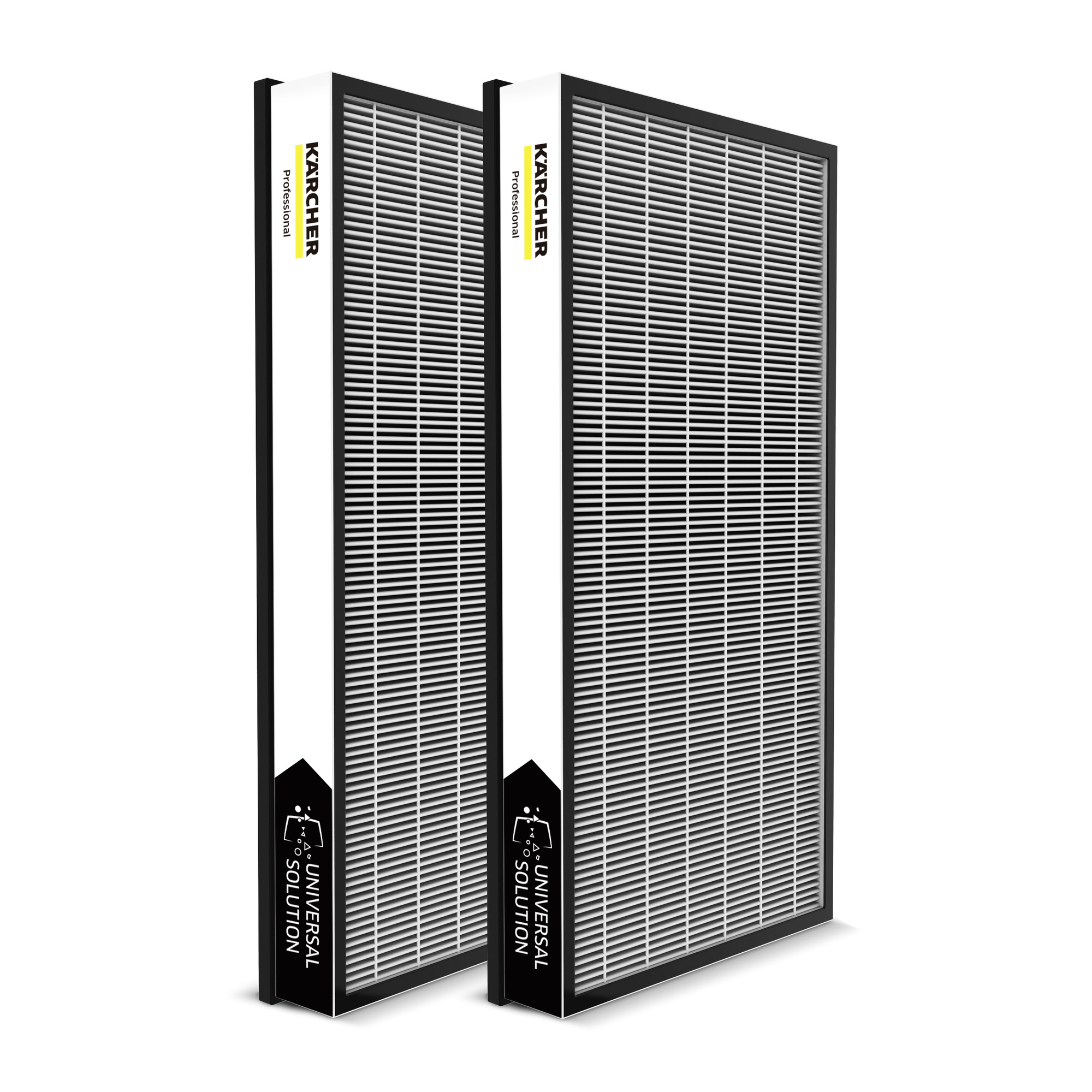Das Bild zeigt das Produkt Kärcher Filterset Universal Solution AF100 2x.