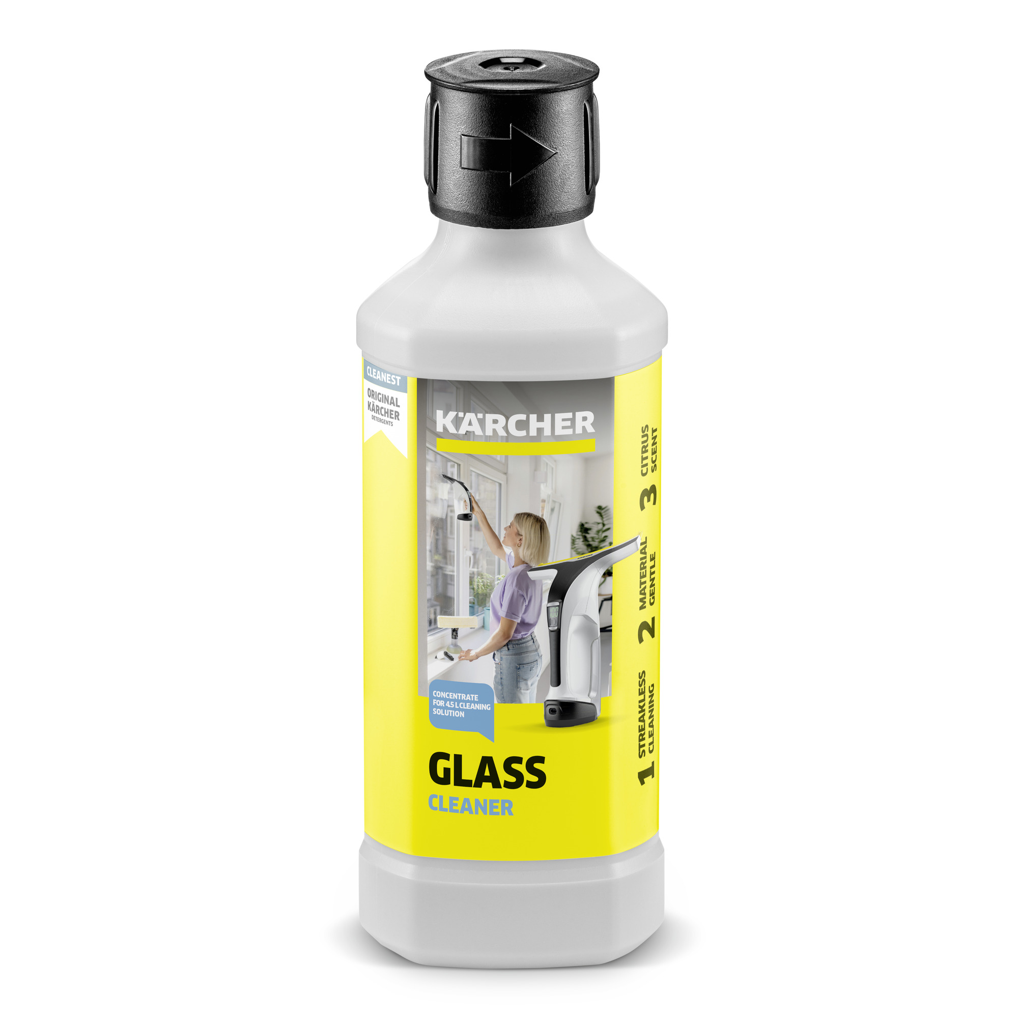 Das Bild zeigt das Produkt Kärcher Glasreiniger RM 500, 500 ml.