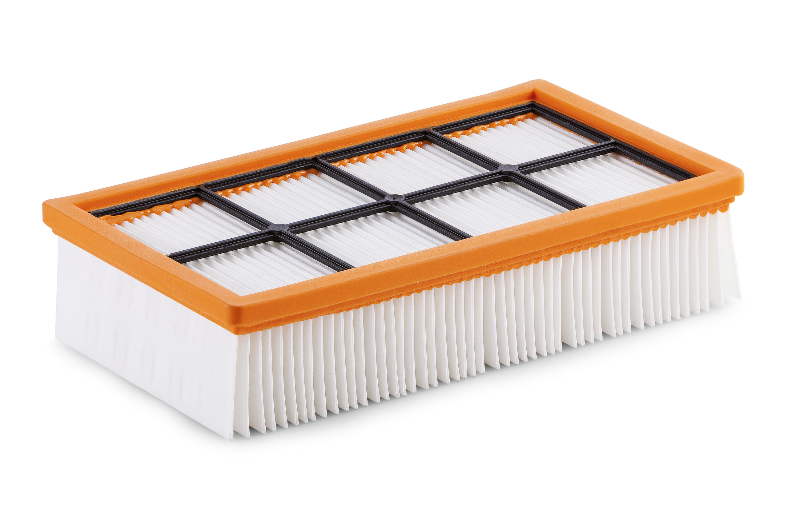 Das Bild zeigt das Produkt Kärcher Flachfilter mit Verstrebung PES.