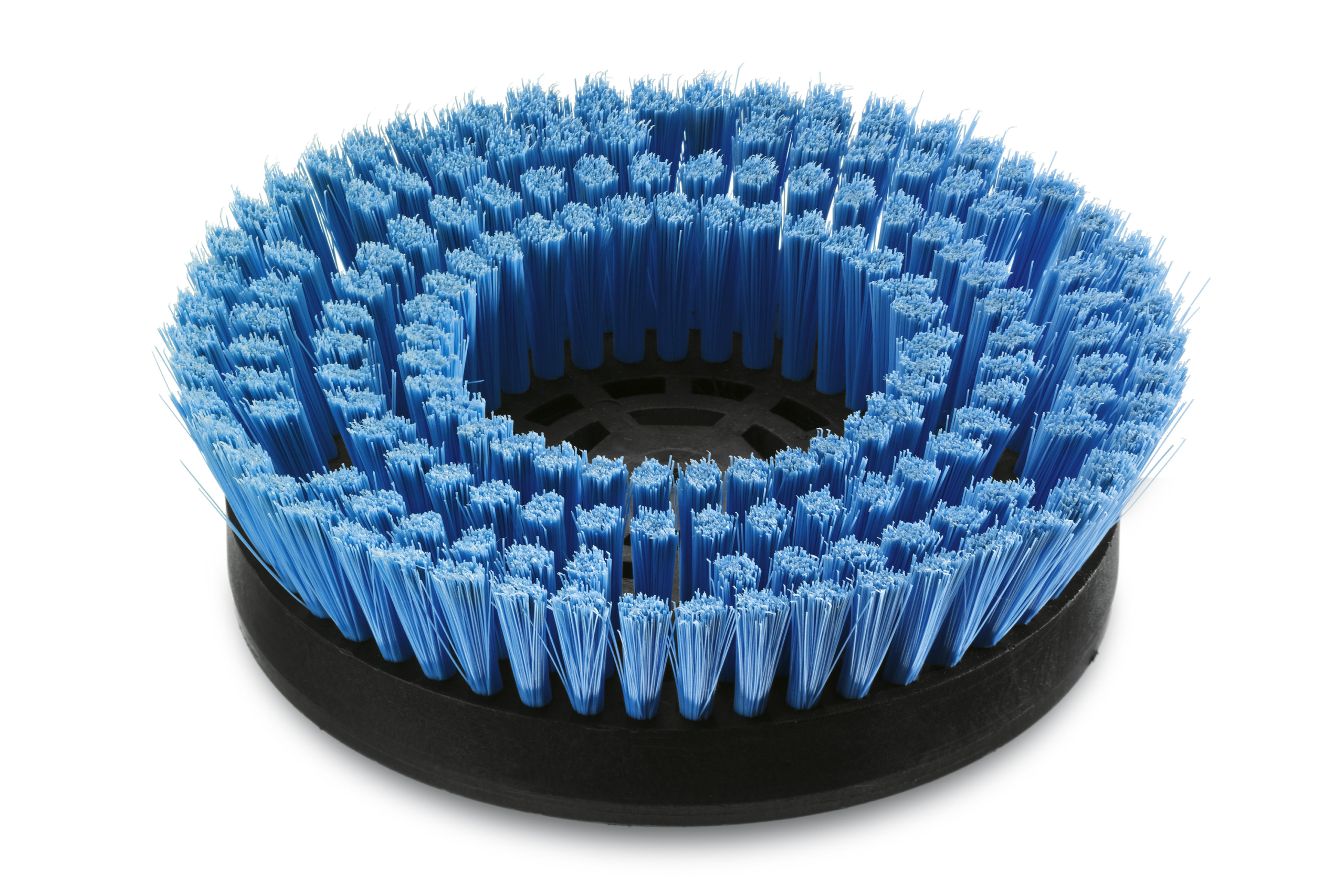 Das Bild zeigt das Produkt Kärcher Shampoonierbürste, mittelweich, blau, 170 mm.