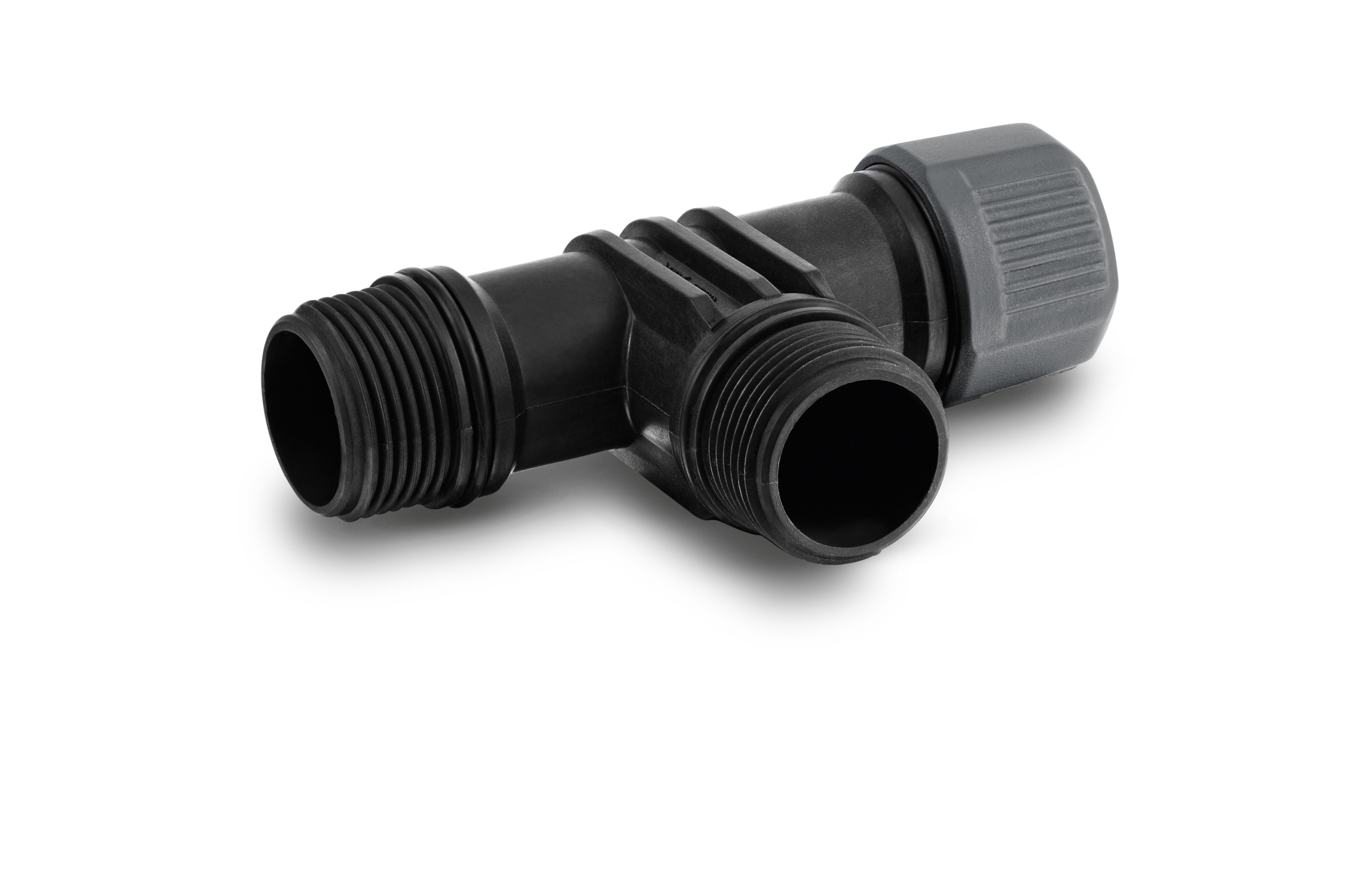 Das Bild zeigt das Produkt Kärcher 2-Wege-Anschluss-Adapter für Pumpen, G1.