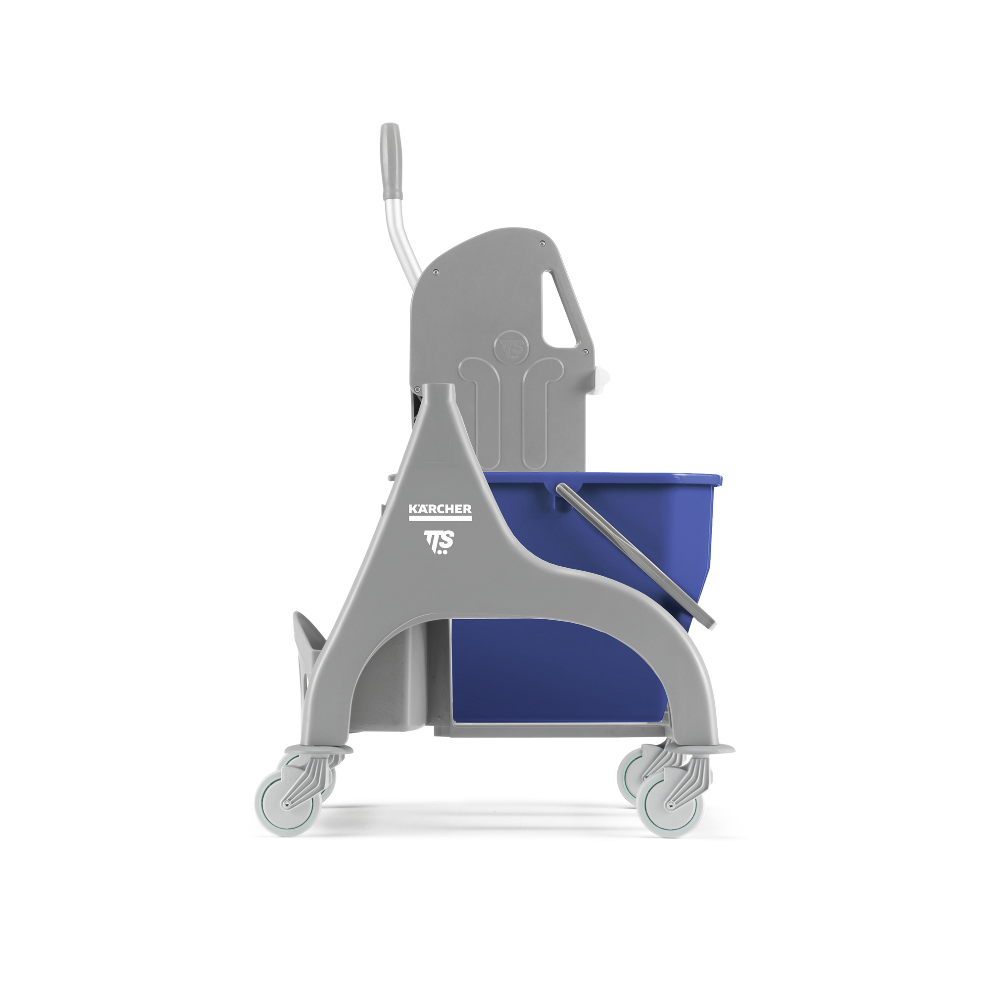 Das Bild zeigt das Produkt Kärcher Einfachfahreimer mit Presse 25 l.