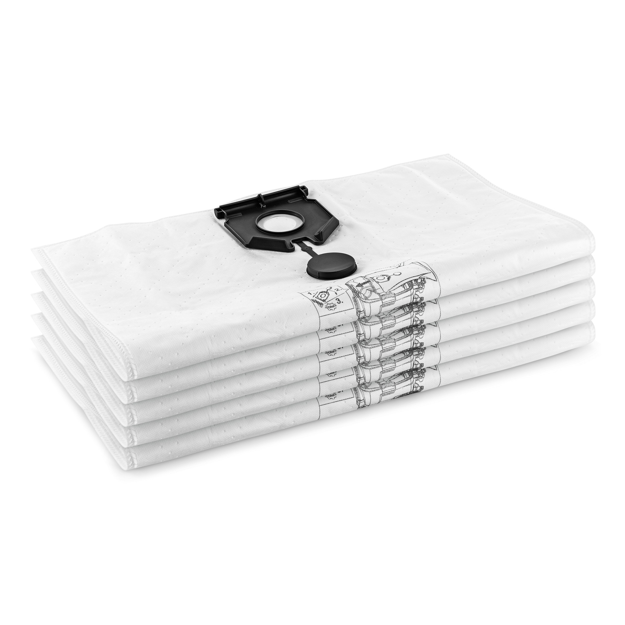 Das Bild zeigt das Produkt Kärcher Sicherheitsfiltersack NT 50/1  5 St..