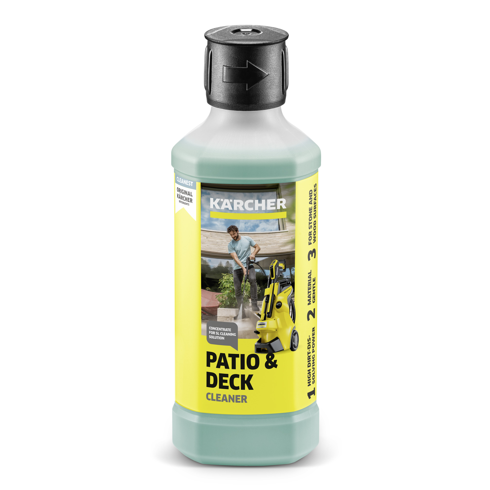 Das Bild zeigt das Produkt Kärcher Patio & Deck Cleaner 500ml Konzentrat RM 564.