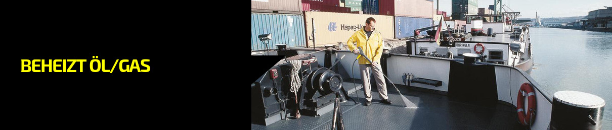 Das Bild zeigt das Produkt Stationäre Hochdruckreiniger - Beheizt Öl/Gas.