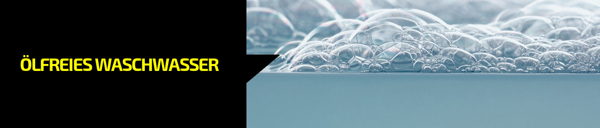Das Bild zeigt das Produkt Ölfreies Waschwasser.